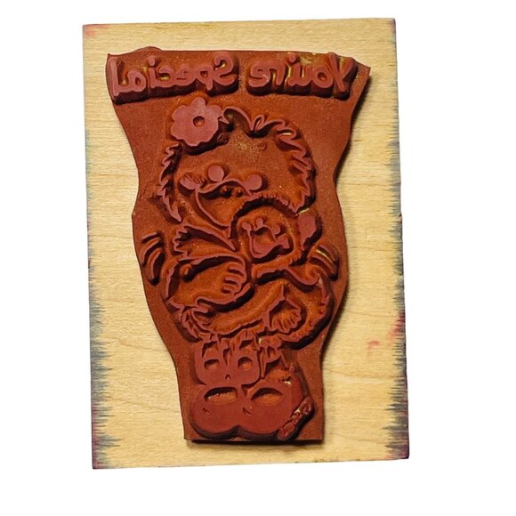Suzys Zoo You're Special Rubber Stamp Wood Block for Crafts and Art Projects - Picture 3 of 6